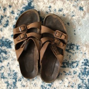 three strap birkenstocks